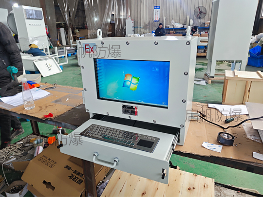防爆触摸一体机如何连接plc