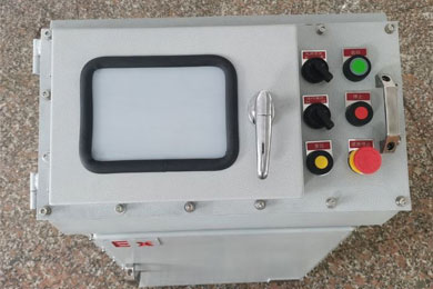 防爆配电箱嵌入式一体机快开门式安装