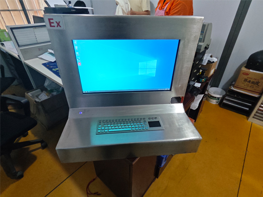 防爆触摸一体机如何连接plc